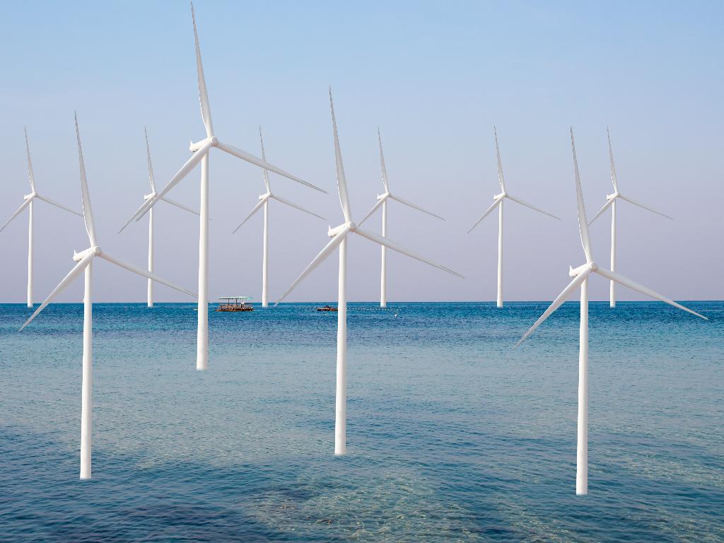 Inspection and Production for the Offshore Wind Farm