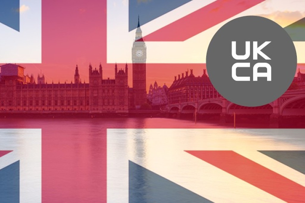 Union Jack symbolizing the UKCA certification