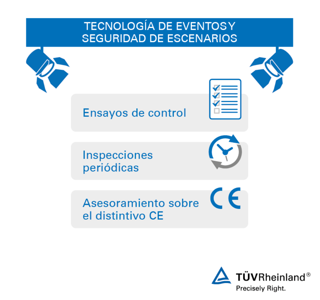 Seguridad de escenarios y tecnología de eventos