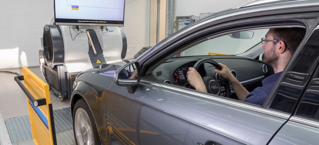 Norm test for driver and driver aid system