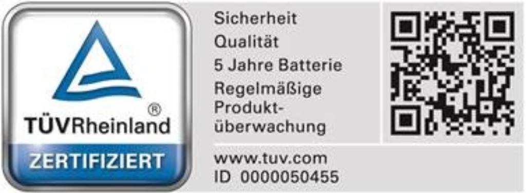 Level II Prüfzeichen für Rauchmelder